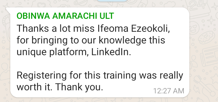 Testimonial